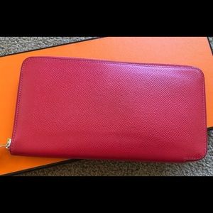 Authentic Hermès Silk’In Classique Wallet